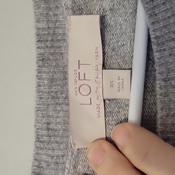 LOFT Wool Blend Reindeer Sweater - Picture 3 of 5